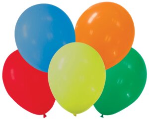 Ballon 30-pak - multifarvet