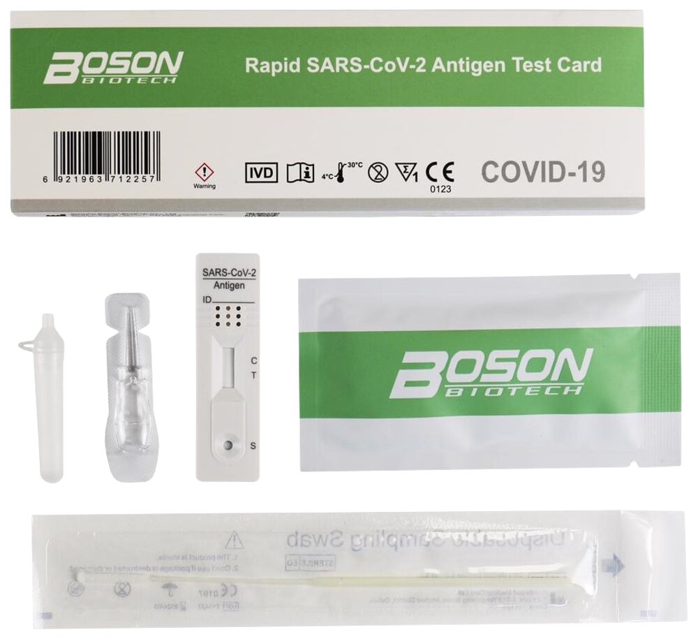 Boson - Selvtest SARS-CoV-2 antigentest