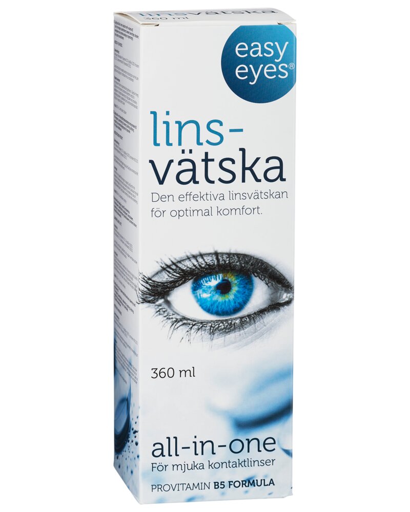 Easy Eyes Linsevæske 360 ml.