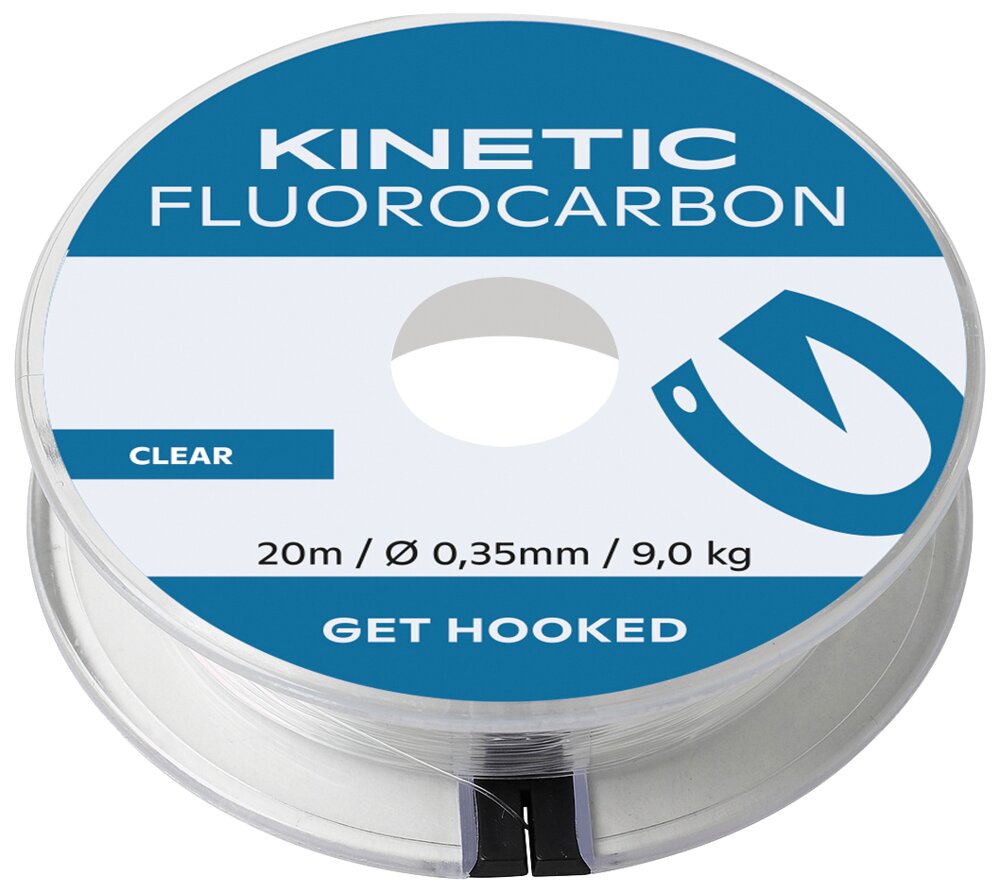Kinetic - Fluorocarbon 20 m 0,35 mm/9 kg Clear