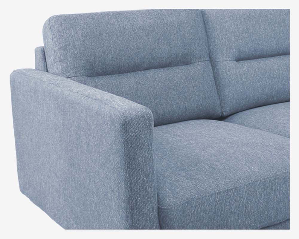 Sofa 2 Pers Blå