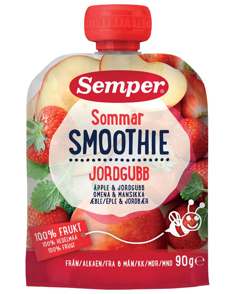 Semper Smoothie 90 g - assorteret smag