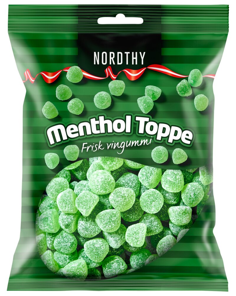 NORDTHY Menthol toppe 210 g