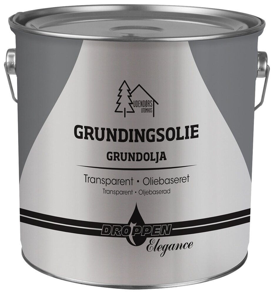 Droppen Elegance - Grundingsolie klar olie 2,5 L