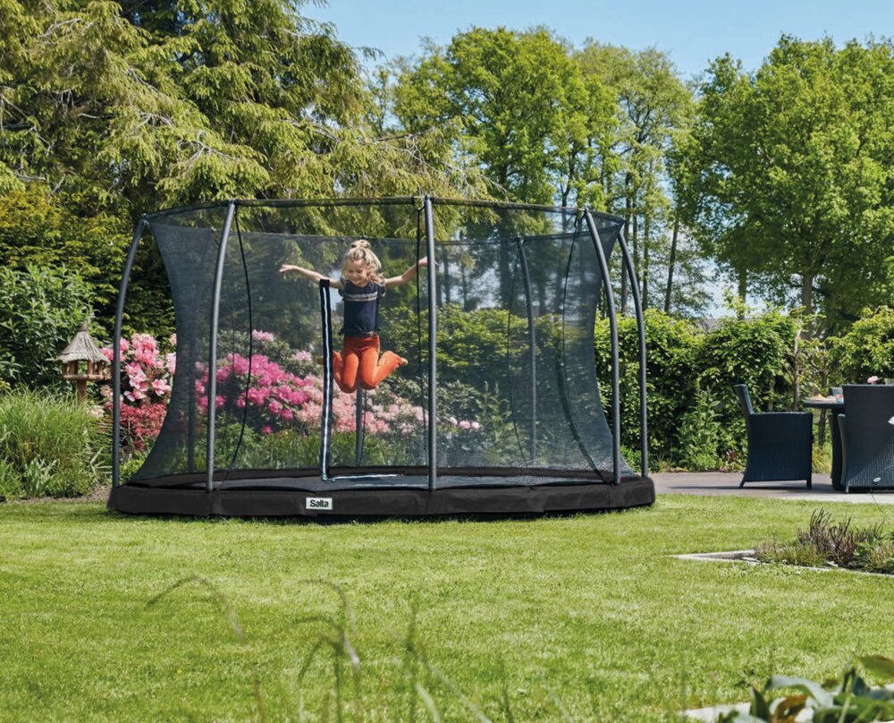 logik is håndtag Salta Inground trampolin - Ø366 cm