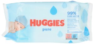 HUGGIES Baby wipes 56-pak - Pure