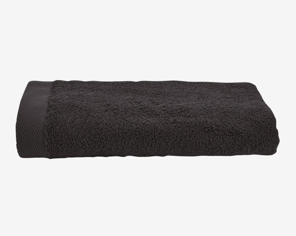 Håndklæde Organic Sort 70x140 cm