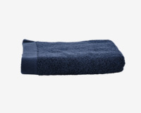 Håndklæde Organic Mørkeblå 50x100 cm