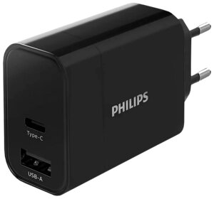 PHILIPSUSB-C og USB-A lader 30 W