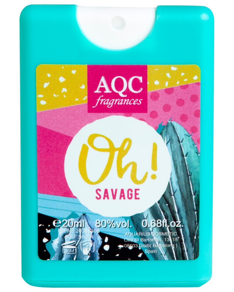 AQC Oh! Savage Lommeparfume 20 ml - assorteret