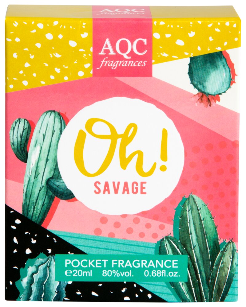 AQC Oh! Savage Lommeparfume 20 ml - Assorteret