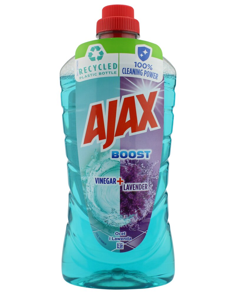 Ajax Boost 1 liter Vinegar & Lavender