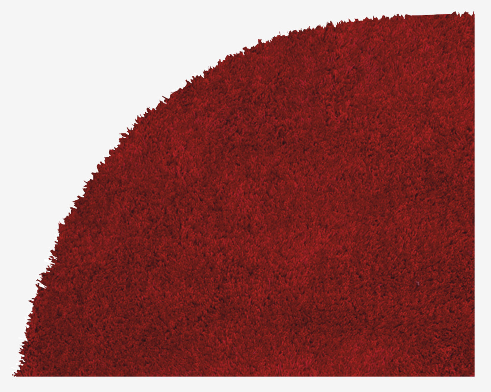 Tæppe Cozy Rød Ø80 cm