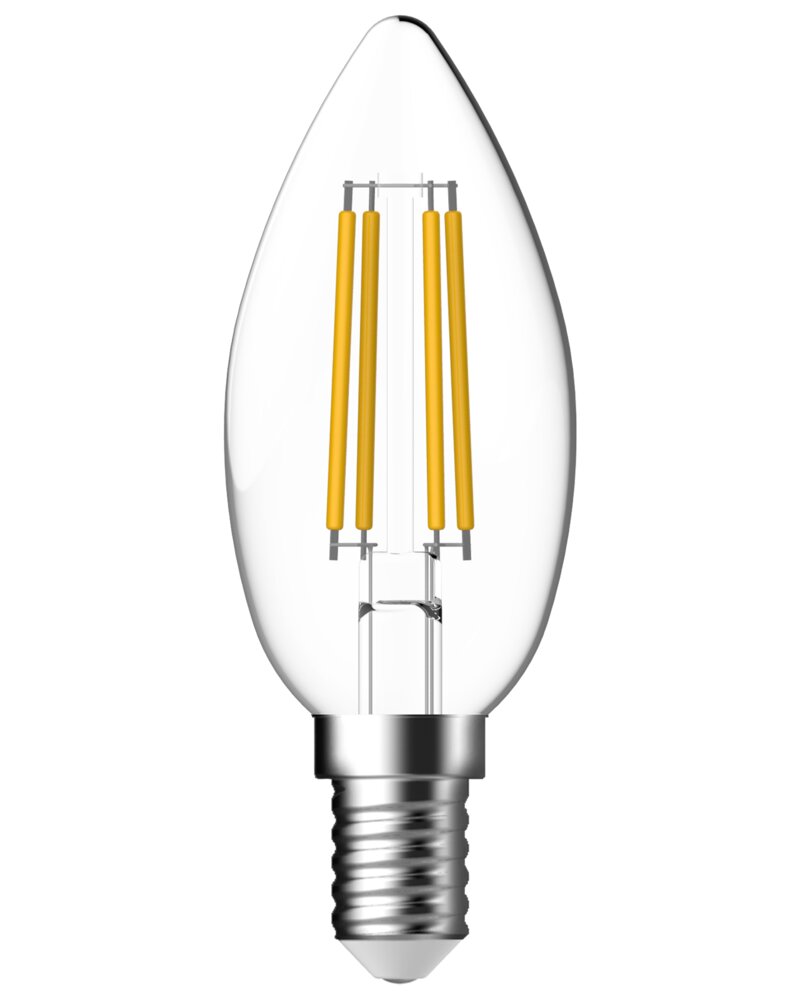 Cosna LED-pære 4,2W E14 C35 filament dæmpbar