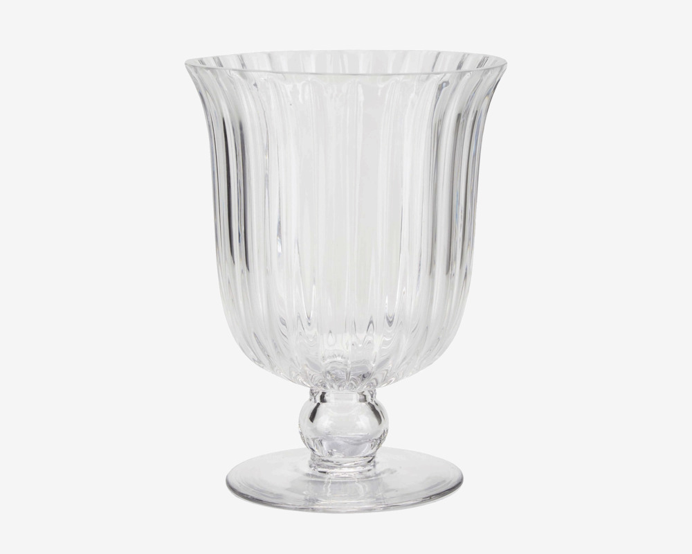 Vase Glas H. 33 cm