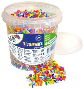 Playbox pärlor 5000st randiga