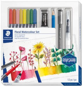 STAEDTLER FLORAL WATERCOLOUR