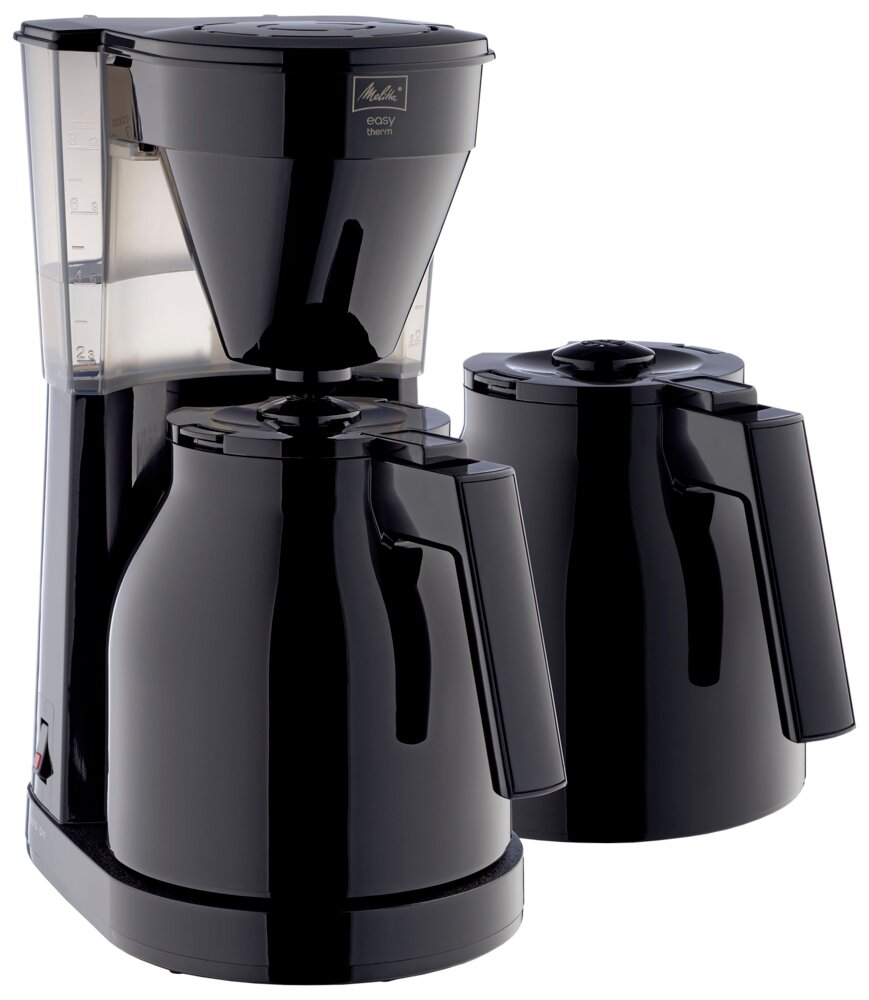Melitta Kaffemaskine Easy Therm 2.0 to kander Sort