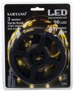 SARTANO Flexstrip med LED 3 meter