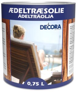 Decora Ædeltræsolie 0,75 L - teak 