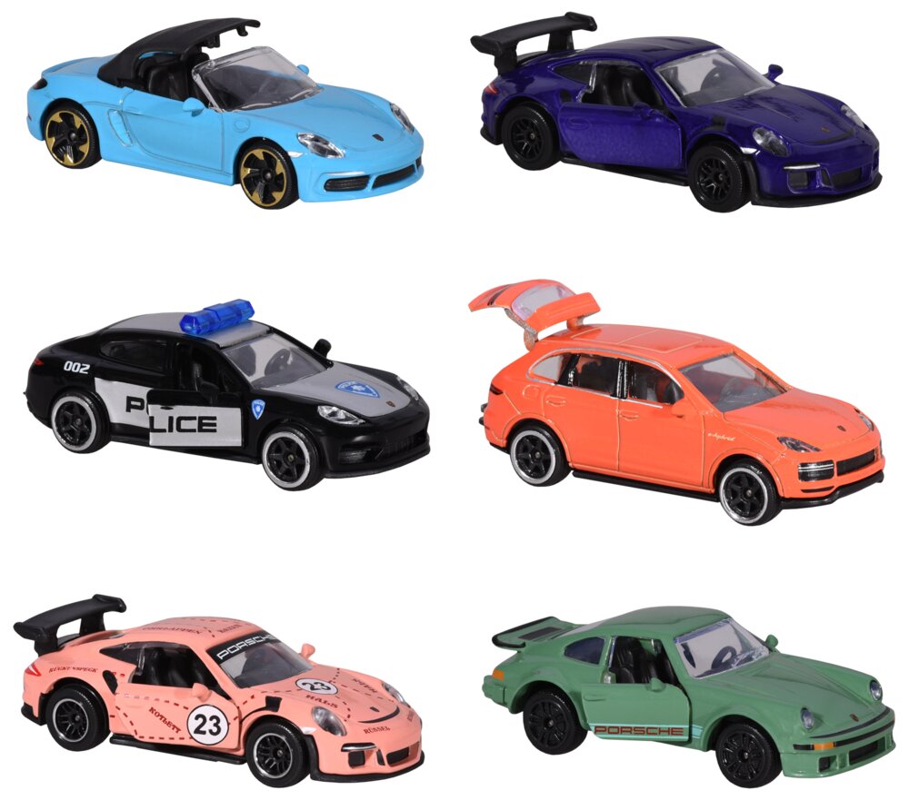 Majorette Porsche assorterede modeller