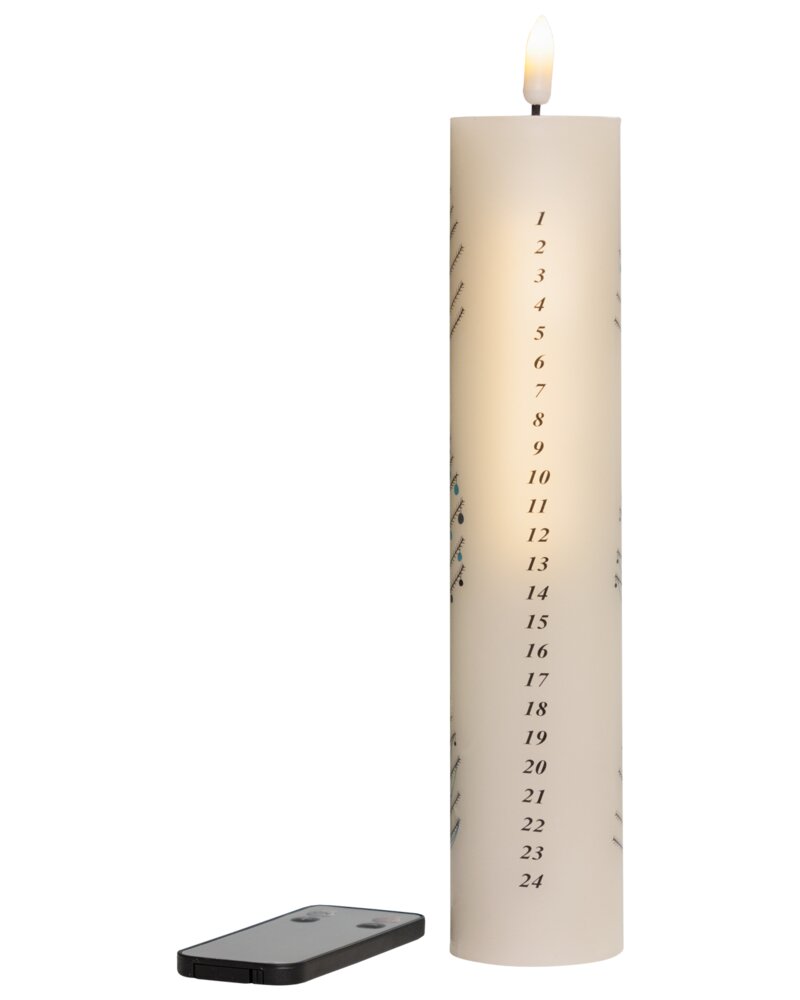 Nowel Kalenderlys LED - Juletræ