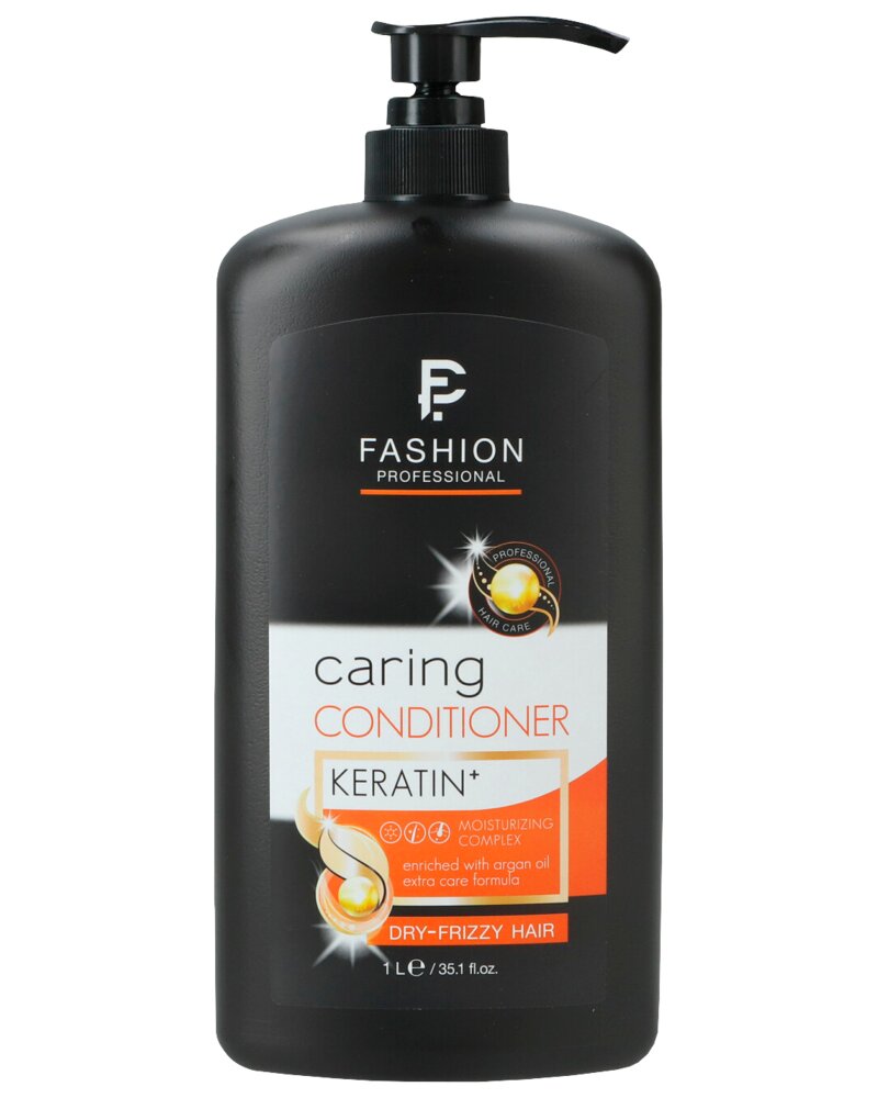 Balsam 1 L med keratin+ - til tørt og kruset hår