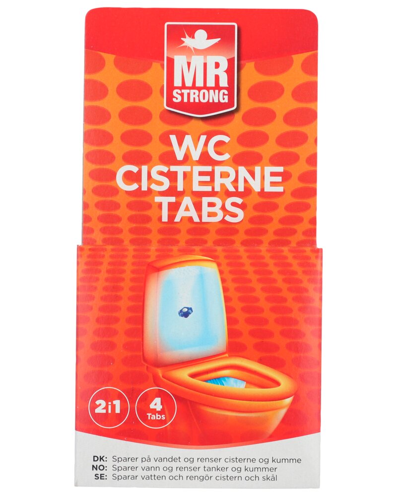 MR STRONG WC cisternetabs 4 x 50 g
