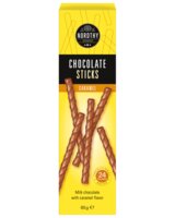 NORDTHY Chokolade sticks med karamel 65 g