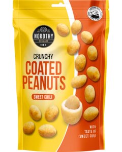 NORDTHY Peanuts crunchy Sweet chili 100 g