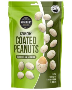 NORDTHY Peanuts crunchy Sour cream & onion 100 g