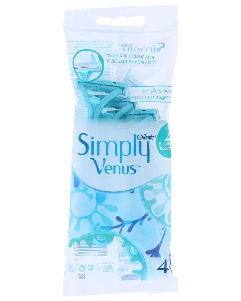 Gillette Simply Venus 4-pak