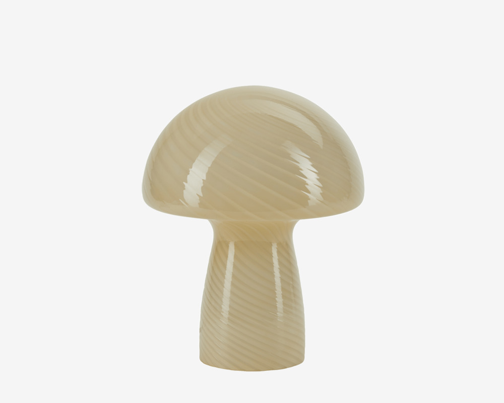 Bordlampe Mushroom Gul H.23 cm 