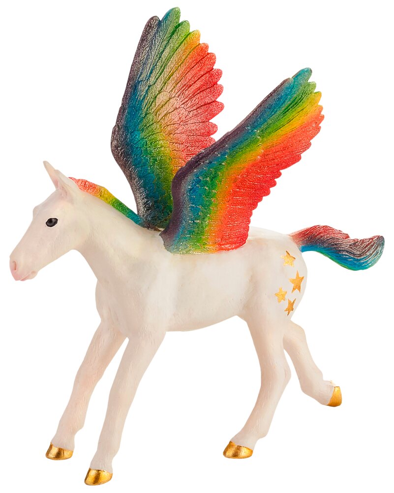 MOJO Dyr Regnbue Pegasus Føl