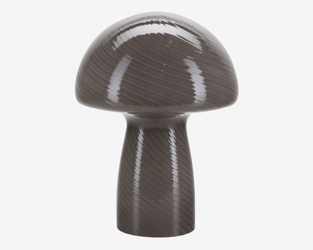 Bordlampe Mushroom Grå H.32 cm 