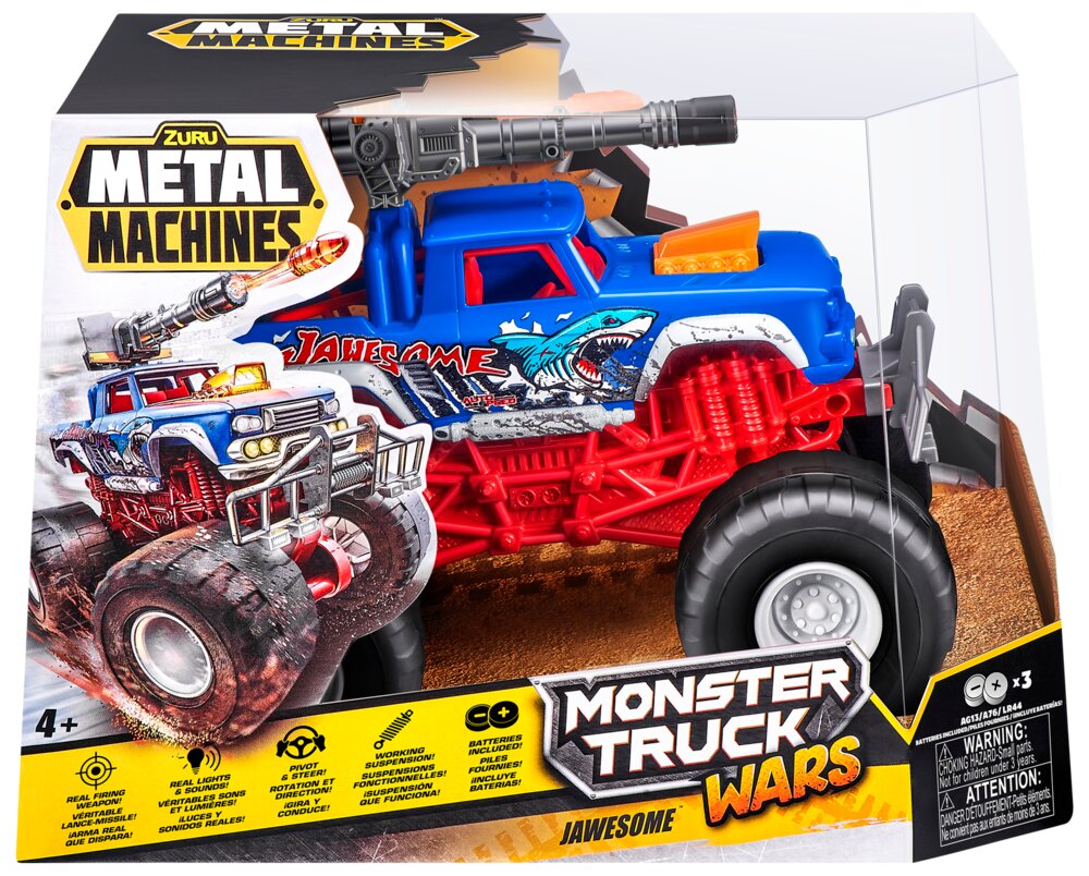 Metal Machines Monster Wheels - assorterede designs