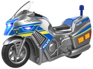 TEAMSTERZ Politi Motorcykel med lys og lyd