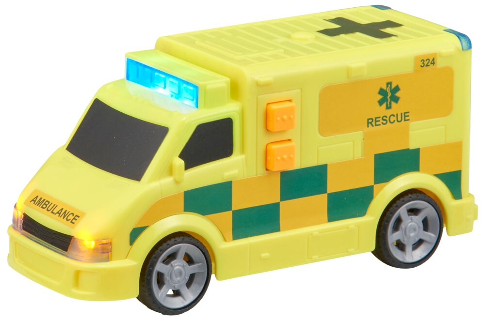 TEAMSTERZ Ambulance med lys og lyd