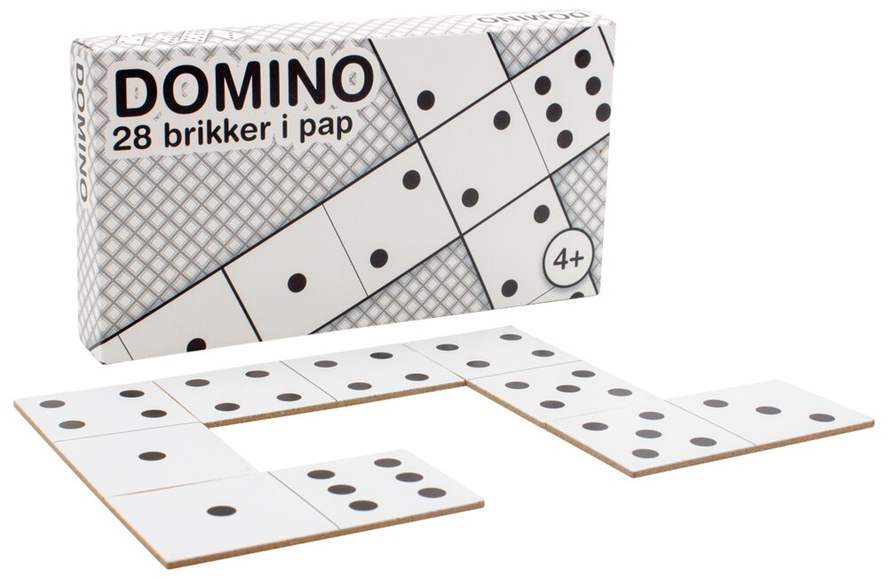Spil Domino med 28 brikker