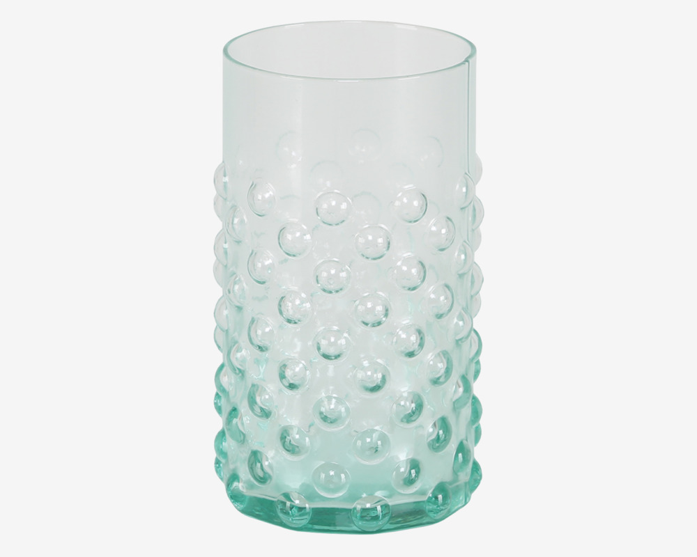 Vandglas 4pk Dots Ass. 380 ml 