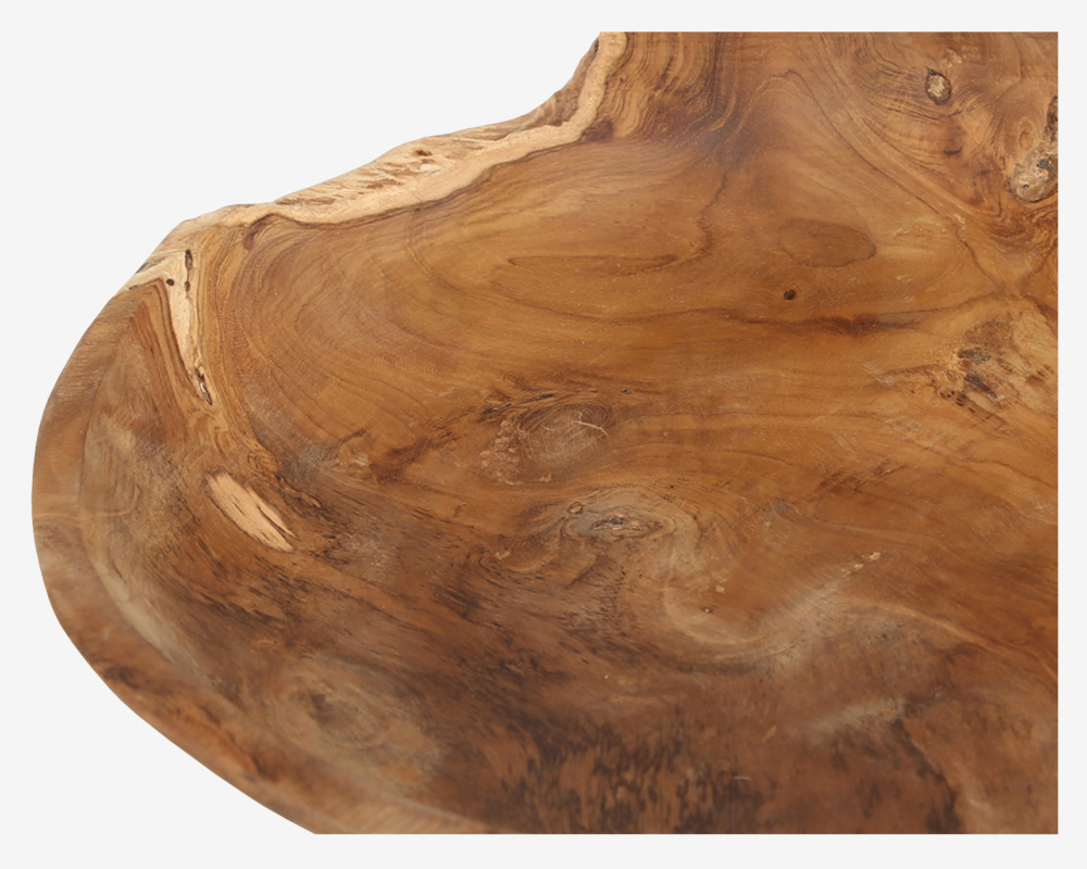 Træskål Rustik Natur Ø.32 cm 