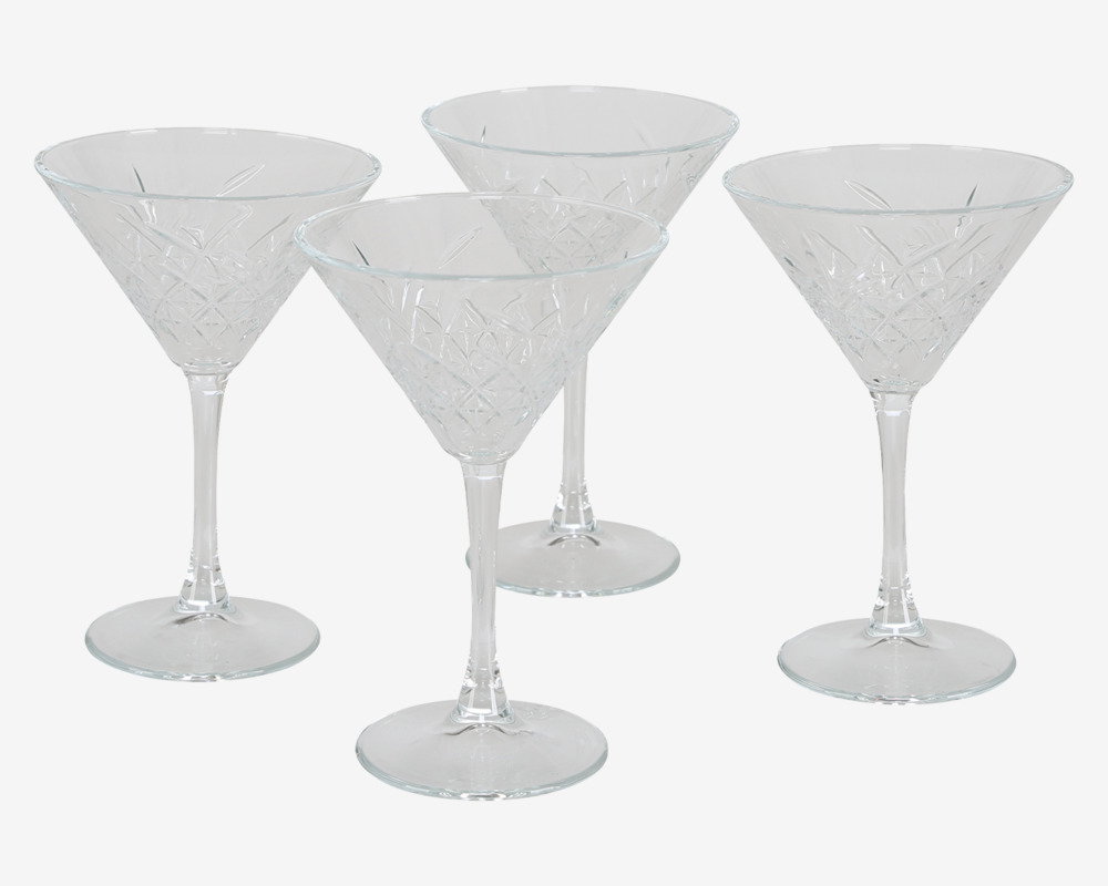Timeless Martini Glas Klar 4pk 