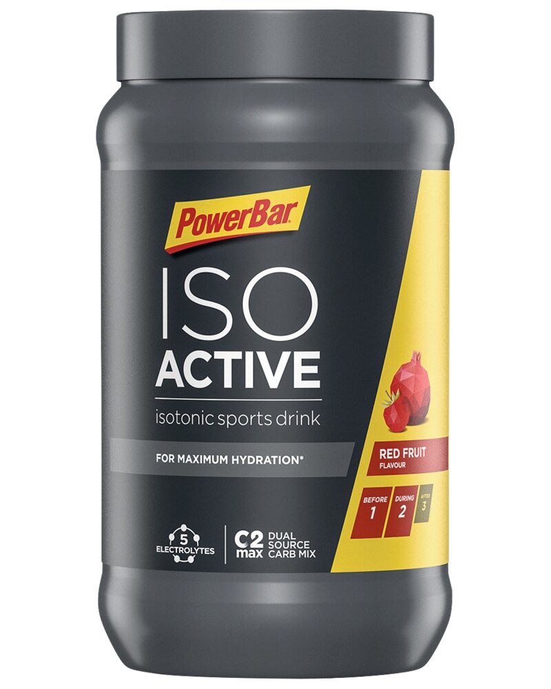 Powerbar Isoactive sportsdrik - redfruit