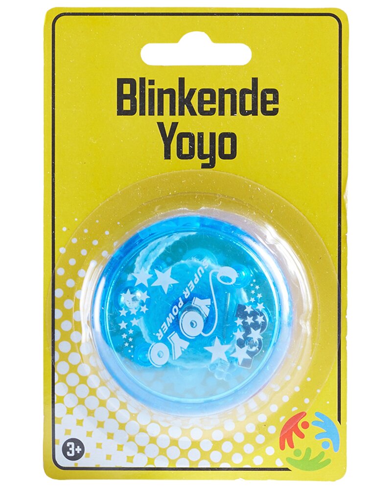Blinkende yoyo - assorterede farver