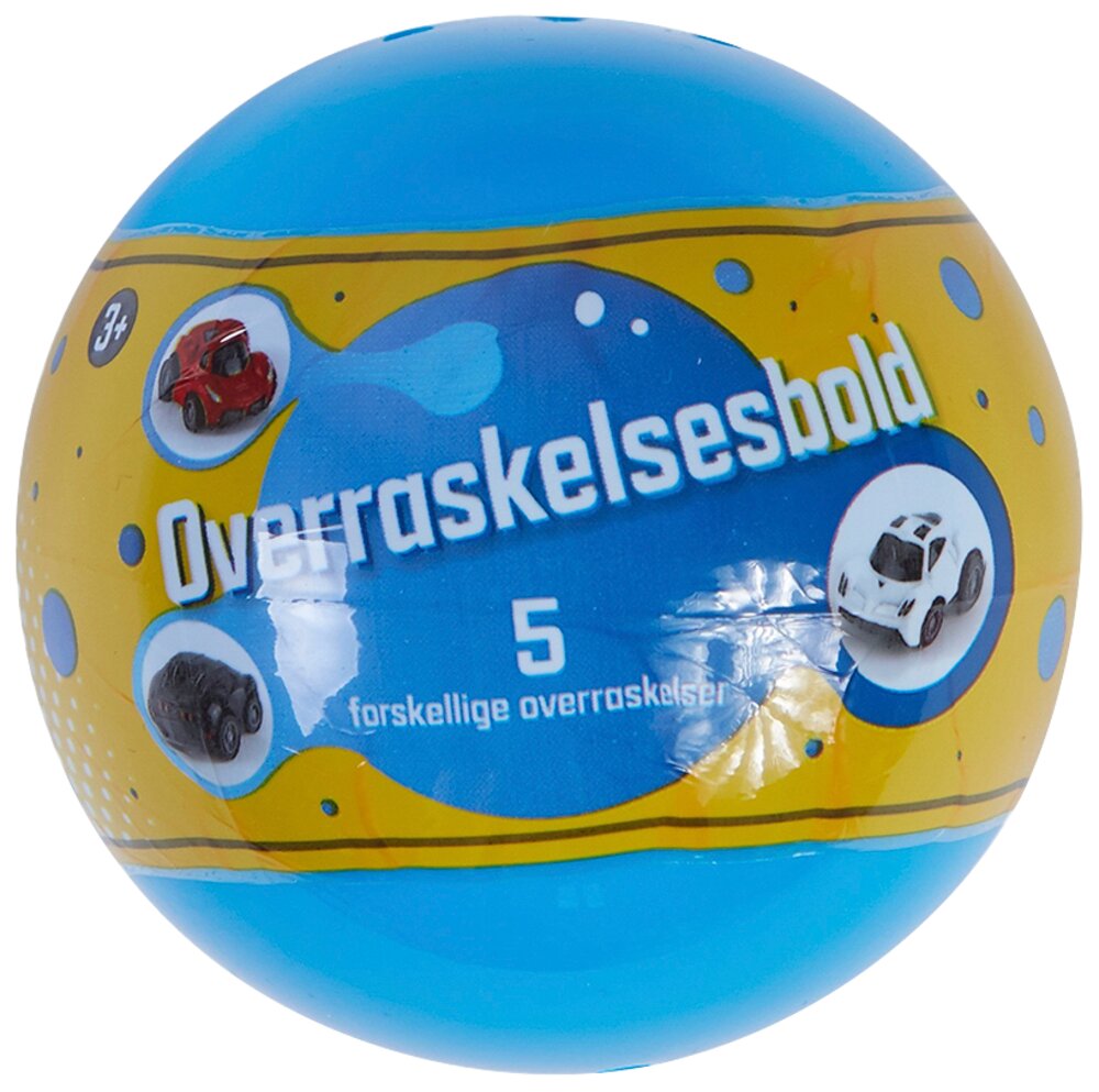 Overraskelsesbold  Ø8 cm - assorterede varianter