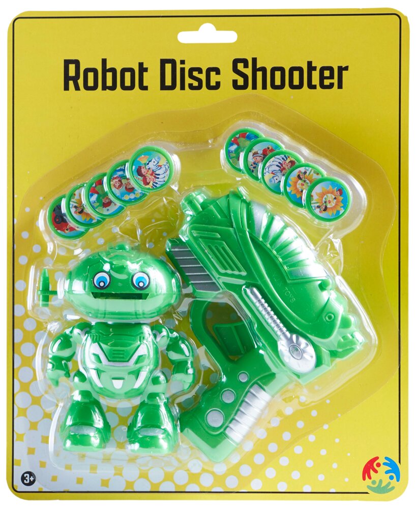 Robot disc shooter