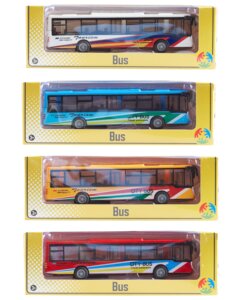 Bus 15 cm - assorterede farver