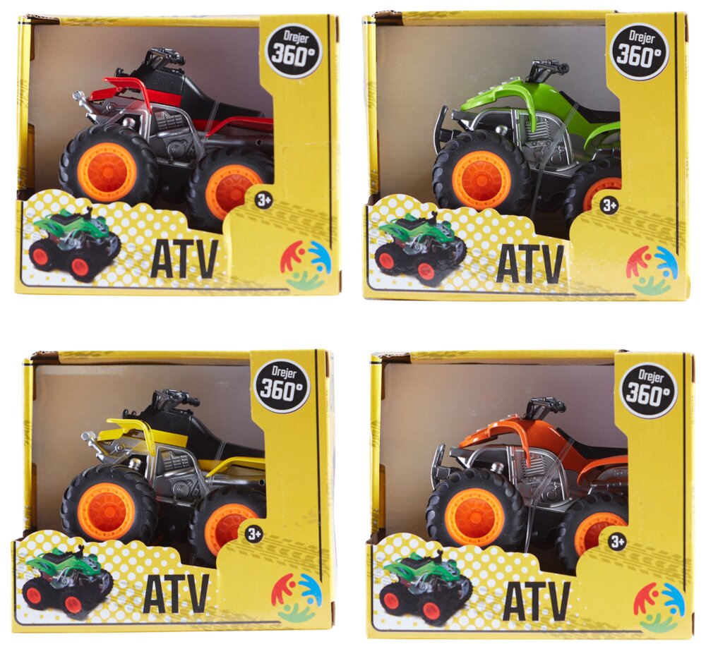 ATV 9 cm - assorterede modeller