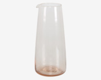 Vandkaraffel Glas Rosa 1,1L 