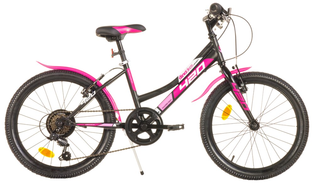 Aurelia 20" cykel med 6 gear - Sort/pink